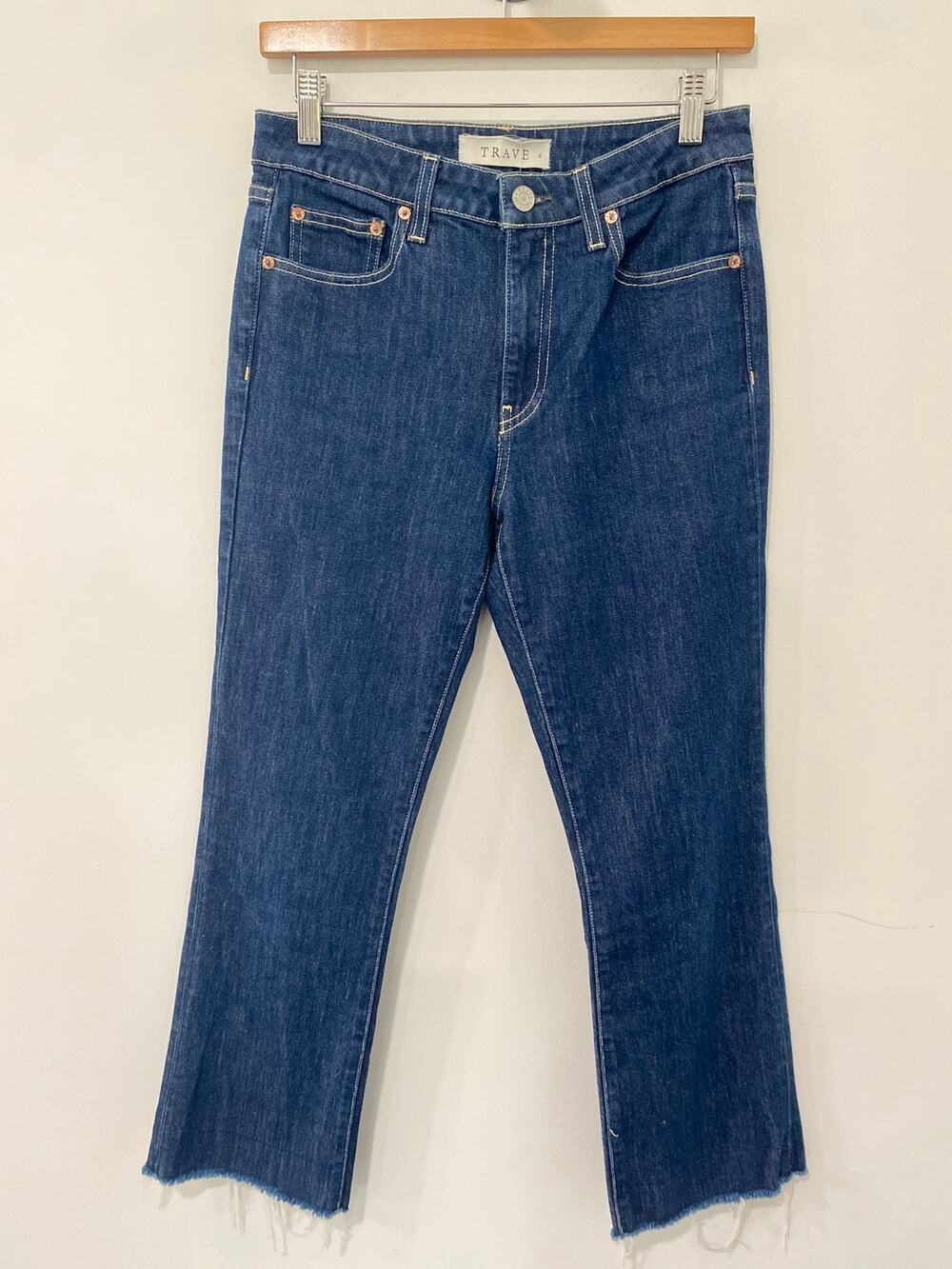 Trave Colette Kick Flare Jeans Blue 27